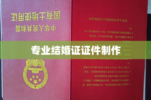 潮州专业结婚证证件制作