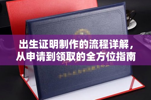 潮州出生证明制作的流程详解，从申请到领取的全方位指南