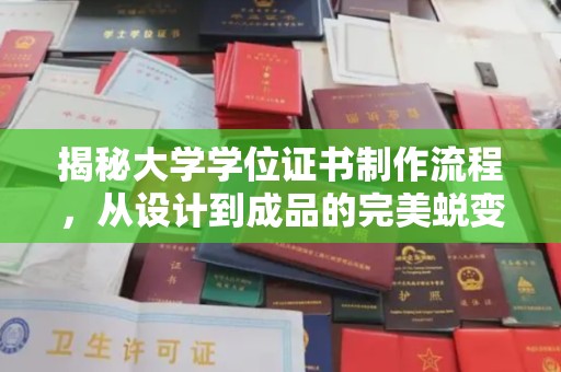 潮州揭秘大学学位证书制作流程，从设计到成品的完美蜕变