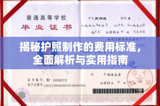潮州揭秘护照制作的费用标准，全面解析与实用指南