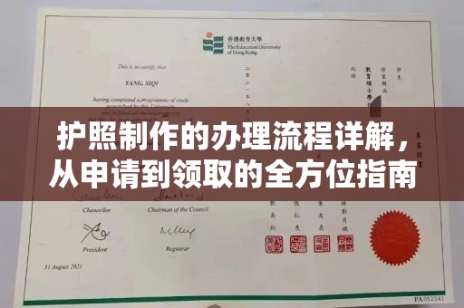 潮州护照制作的办理流程详解，从申请到领取的全方位指南