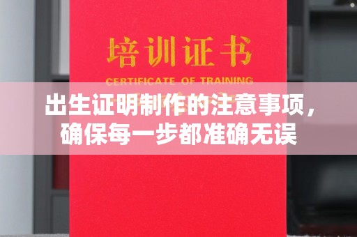 潮州出生证明制作的注意事项，确保每一步都准确无误